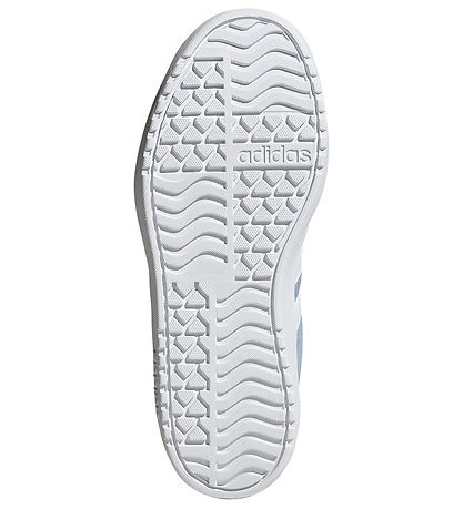 adidas Performance Sko - VL COURT BOLD J - GLOBLU/FTWWHT/FTWWHT