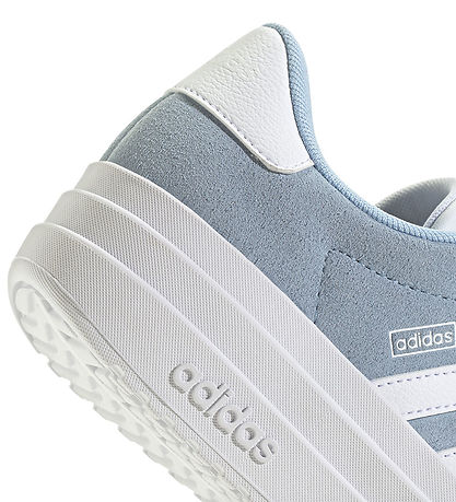 adidas Performance Sko - VL COURT BOLD J - GLOBLU/FTWWHT/FTWWHT