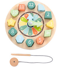 Kinder and Kids Legetøj - Træur - Sorting Clock Kinder and Kids Legetøj - Træur - Sorting Clock