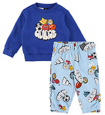 adidas Performance Sweatsæt - I FUN AOP JOG - ROYBLU/WHITE adidas Performance Sweatsæt - I FUN AOP JOG - ROYBLU/WHITE