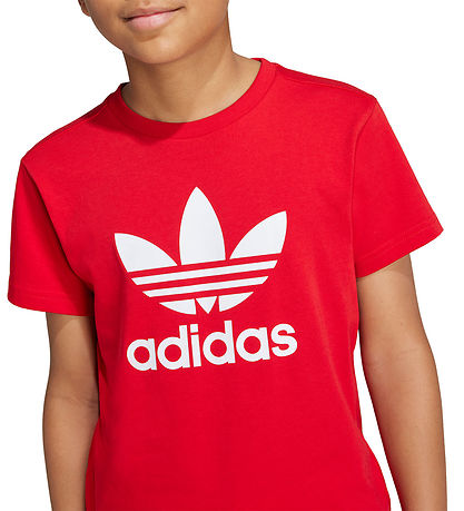adidas Originals T-Shirt - Trefoil - Better Scarlet