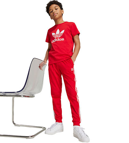 adidas Originals T-Shirt - Trefoil - Better Scarlet