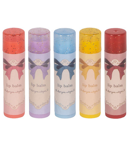 Konges Sløjd 립밤 - 글리터 - 5개입 - 멀티