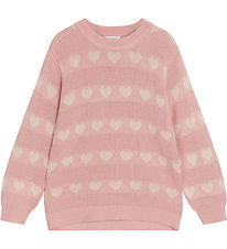Hust and Claire Bluse - Strik - Bambus - Pos - Dusty Rose Hust and Claire Bluse - Strik - Bambus - Pos - Dusty Rose