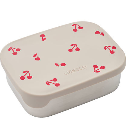 Liewood Madkasse - Silikone/Stål - Arthur - Cherries/Sandy