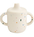 Liewood Kop m. Tud - Neil - Silikone - 150 ml - Splash dots/Sea 