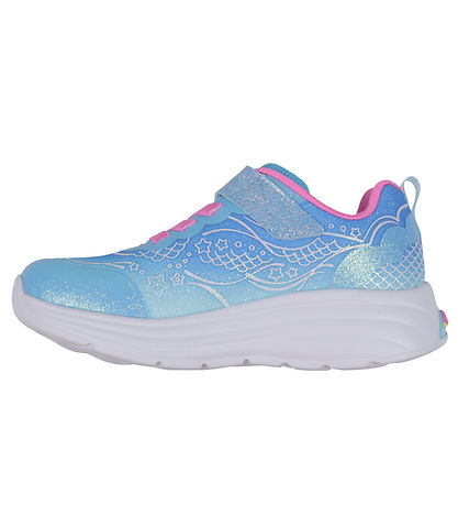 Skechers Sko m. Lys - My Dreamers Lil Mermaid - Blå/Multi