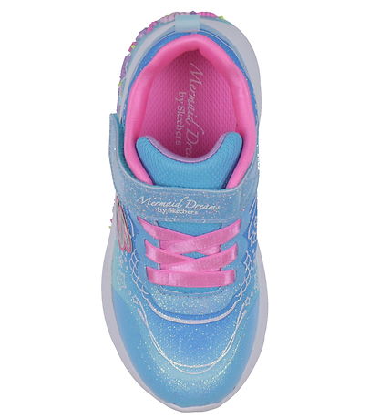 Skechers Sko m. Lys - My Dreamers Lil Mermaid - Blå/Multi