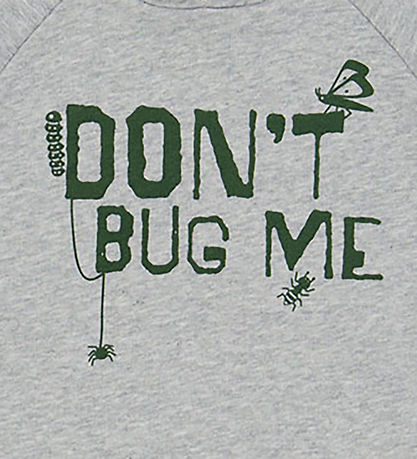 Freds World Hættetrøje - Bug - Gråmeleret Freds World Hættetrøje - Bug - Gråmeleret