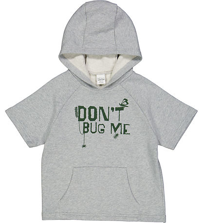 Freds World Hættetrøje - Bug - Gråmeleret Freds World Hættetrøje - Bug - Gråmeleret