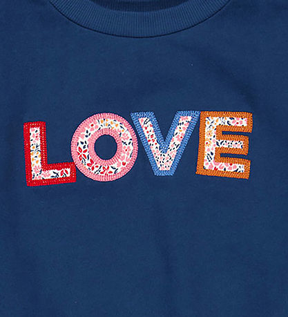 Freds World Sweatshirt - Bloom - Navy