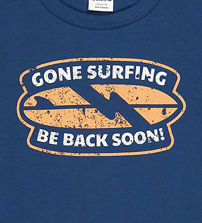 Freds World T-Shirt - Back Soon - Navy