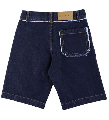 Marni Shorts - Denim - Mørkeblå Marni Shorts - Denim - Mørkeblå