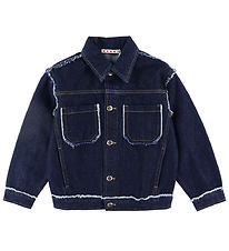 Marni Denimjakke - Denim Mørkeblå Marni Denimjakke - Denim Mørkeblå