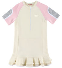 Marni Sweatkjole - Hangtag Yellow m. Rosa Marni Sweatkjole - Hangtag Yellow m. Rosa