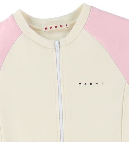 Marni Sweatkjole - Hangtag Yellow m. Rosa Marni Sweatkjole - Hangtag Yellow m. Rosa