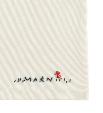 Marni Tanktop - Rib - Cropped - Hangtag Yellow Marni Tanktop - Rib - Cropped - Hangtag Yellow