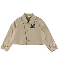 Marni Jakke - Cropped - Sand Beige m. Similisten Marni Jakke - Cropped - Sand Beige m. Similisten