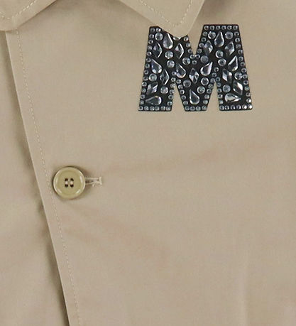 Marni Jakke - Cropped - Sand Beige m. Similisten