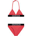 Calvin Klein Bikini - Triangle - Deep Crimson Fruit Calvin Klein Bikini - Triangle - Deep Crimson Fruit