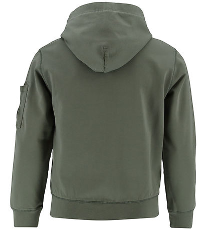 C.P. Company Cardigan - Armygrøn C.P. Company Cardigan - Armygrøn