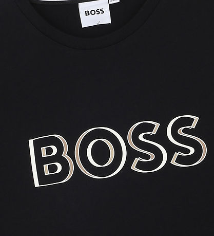 BOSS T-shirt - Black w. Print