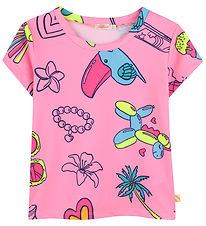 Billieblush T-shirt - Pink m. Print Billieblush T-shirt - Pink m. Print