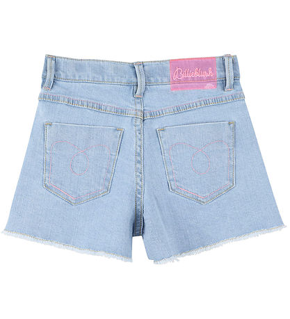 Billieblush Shorts - Denim - Double Stone/Bleach m. Pailletter