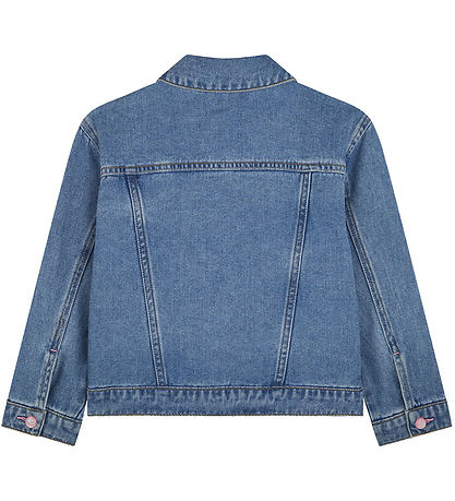 Billieblush Denimjakke - Double Stone/Brush m. Pailletter