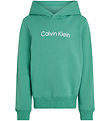 Calvin Klein Hættetrøje - Inst. Logo - Bahama Green Calvin Klein Hættetrøje - Inst. Logo - Bahama Green