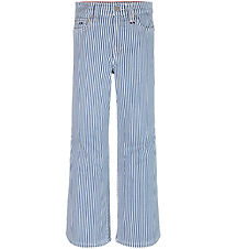 Tommy Hilfiger Jeans - Striped Denim - Blå/Hvid Tommy Hilfiger Jeans - Striped Denim - Blå/Hvid