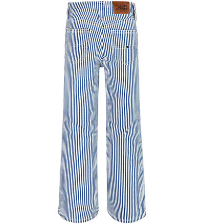 Tommy Hilfiger Jeans - Striped Denim - Blå/Hvid Tommy Hilfiger Jeans - Striped Denim - Blå/Hvid