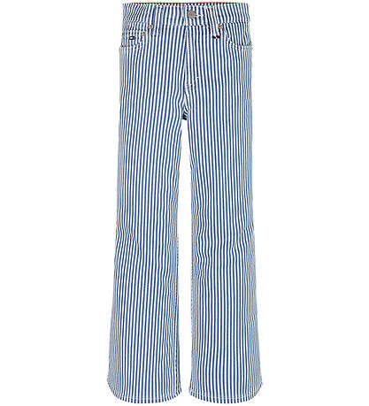 Tommy Hilfiger Jeans - Striped Denim - Blå/Hvid Tommy Hilfiger Jeans - Striped Denim - Blå/Hvid