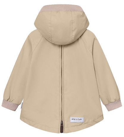 Mini A Ture Sommerjakke - MatBaby Vito Fleece Anorak - Sesame Mini A Ture Sommerjakke - MatBaby Vito Fleece Anorak - Sesame