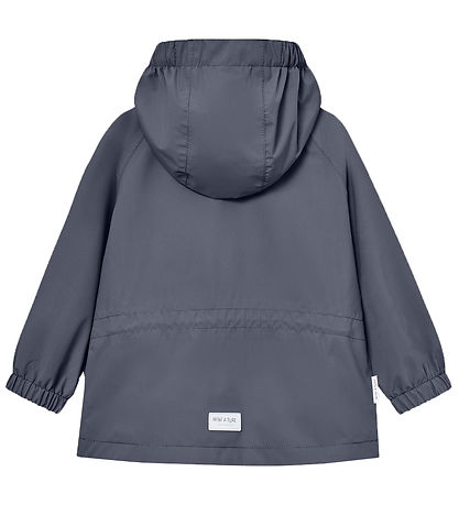 Mini A Ture Softshell Jacket w. Fleece - MatAden - Ombre Blue