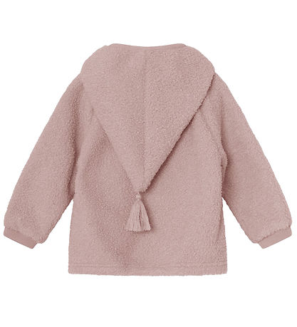 Mini A Ture Fleecejakke - Teddy - MatLiff - Cloudy Rose Mini A Ture Fleecejakke - Teddy - MatLiff - Cloudy Rose