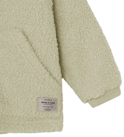 Mini A Ture Fleecejakke - Teddy - MatLiff - Elm Green Mini A Ture Fleecejakke - Teddy - MatLiff - Elm Green