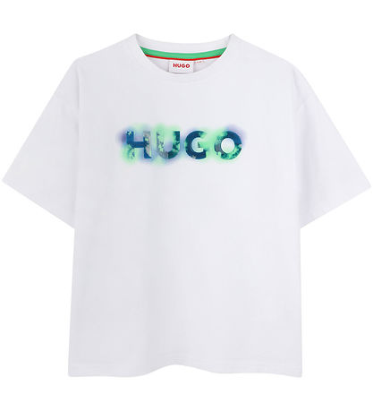 HUGO T-shirt - Hvid m. Print HUGO T-shirt - Hvid m. Print