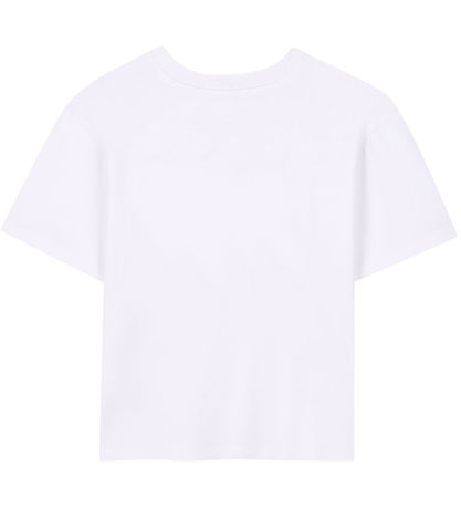 Little Marc Jacobs T-shirt - Hvid/Pink m. Hjerte