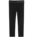 Little Marc Jacobs Leggings - Sort m. Similisten
