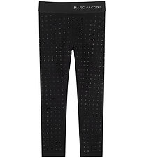 Little Marc Jacobs Leggings - Sort m. Similisten Little Marc Jacobs Leggings - Sort m. Similisten