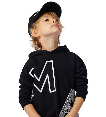 Little Marc Jacobs Hættetrøje - Sort m. Print