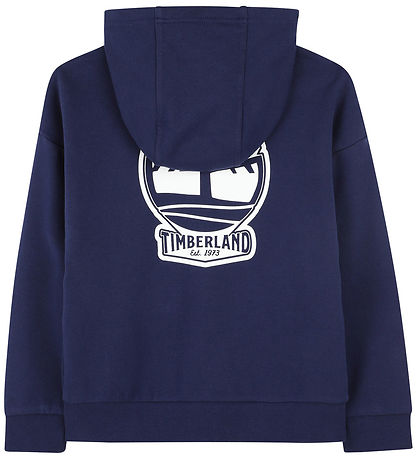 Timberland Cardigan w. Hood - Medieval Blue