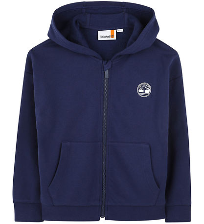Timberland Cardigan w. Hood - Medieval Blue