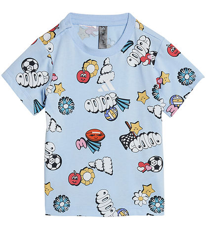 adidas Performance Sæt - Lyseblå/Multifarvet adidas Performance Sæt - Lyseblå/Multifarvet