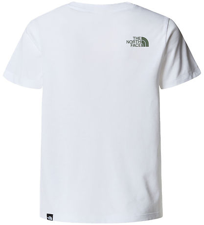 The North Face T-shirt - Easy - Hvid/Duck Green The North Face T-shirt - Easy - Hvid/Duck Green