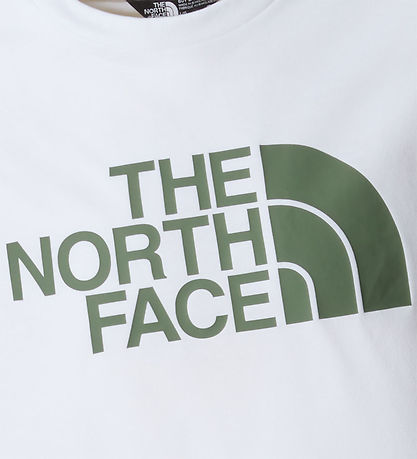 The North Face T-shirt - Easy - Hvid/Duck Green The North Face T-shirt - Easy - Hvid/Duck Green