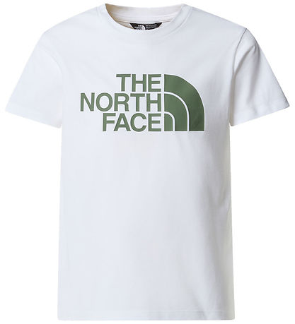 The North Face T-shirt - Easy - Hvid/Duck Green The North Face T-shirt - Easy - Hvid/Duck Green