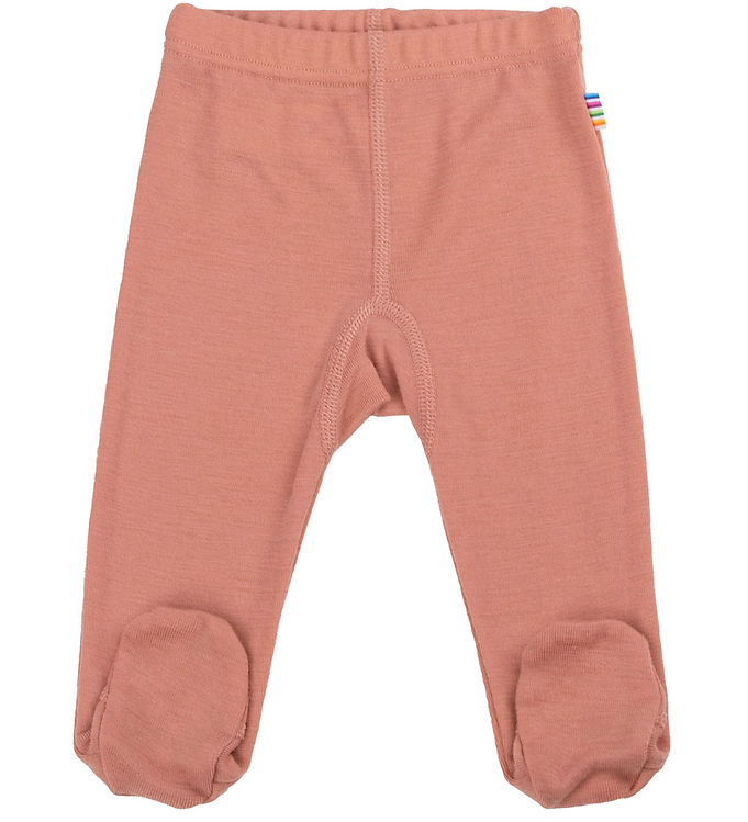 Joha Leggings m. Fødder Uld - Laks