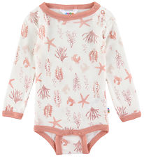 Joha Body l/æ - Uld - Lyserød m. Print Joha Body l/æ - Uld - Lyserød m. Print